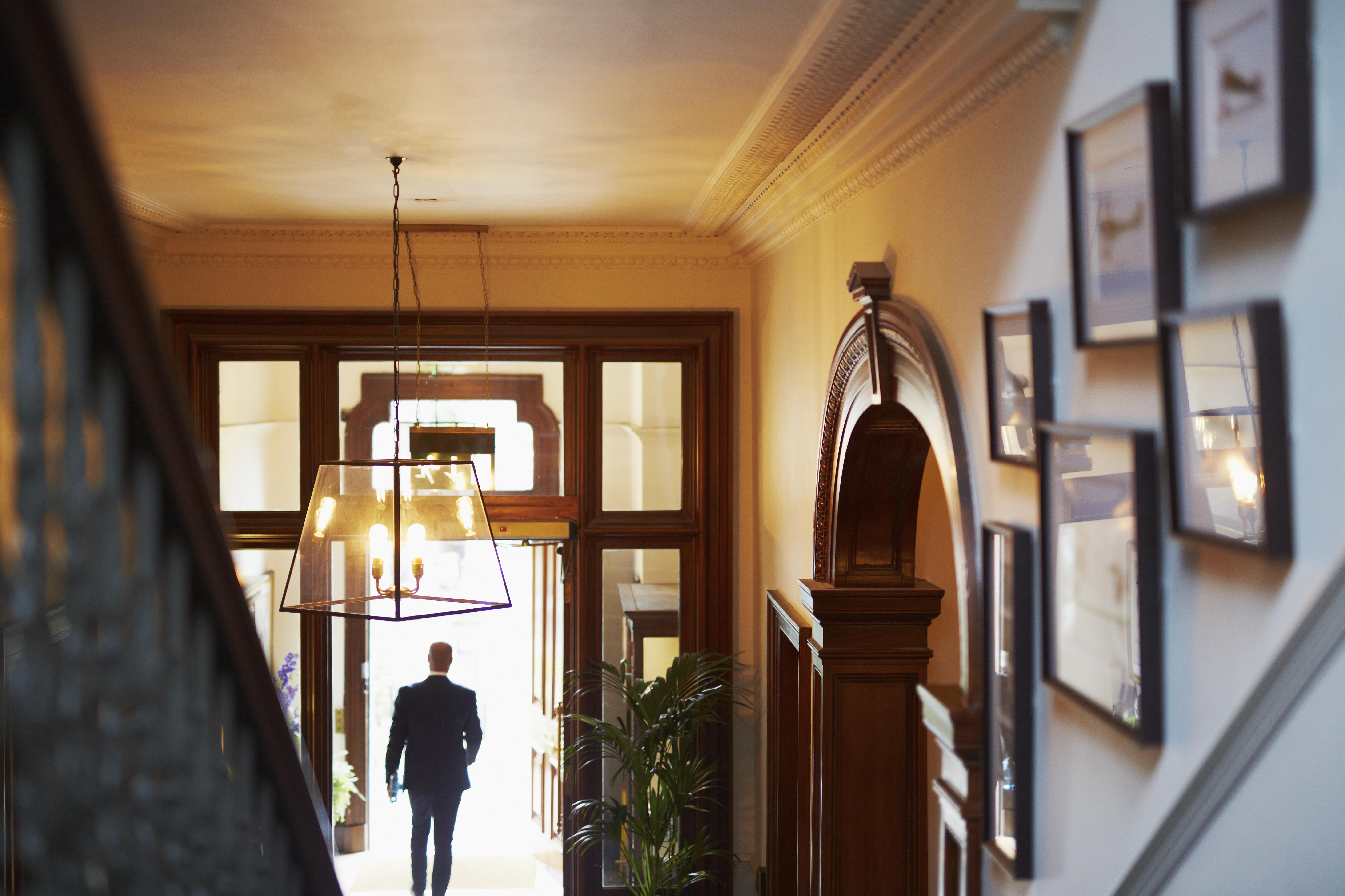 The Roseate Edinburgh - Small Luxury Hotels Of The World Eksteriør bilde Entrance to the hotel