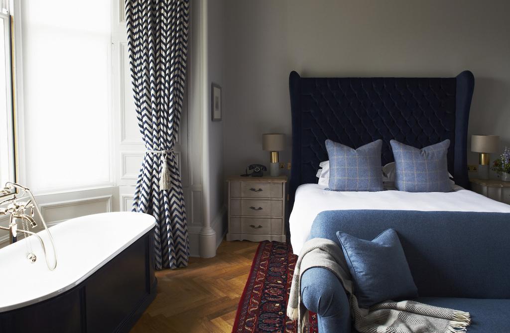 The Roseate Edinburgh - Small Luxury Hotels Of The World Eksteriør bilde A bedroom at the hotel